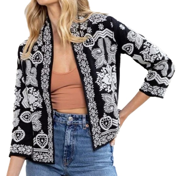 Lovestitch Nora Embroidered Jacket - Picture 2 of 5